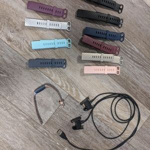Fitbit Charge 3 with multiple bands
